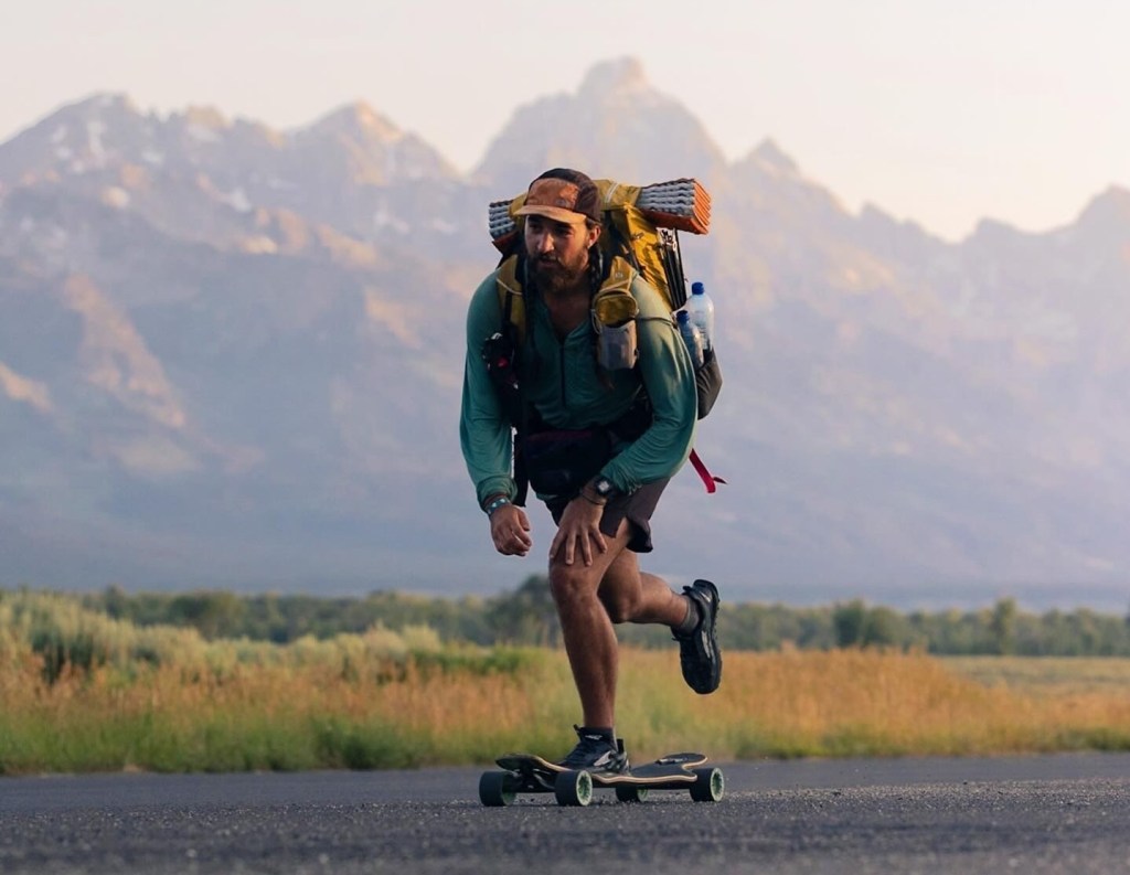 Man Skateboards From Mexico to Alaska on the Continental Divide: “It’s Honestly the Worst Way To Thru-Travel”